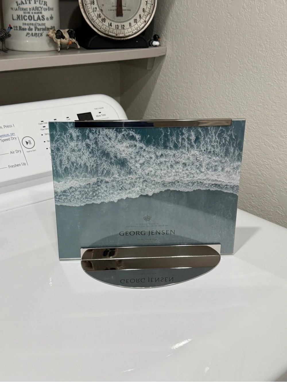 Georg Jensen The Sky Collection Stainless Steel Picture Frame Large